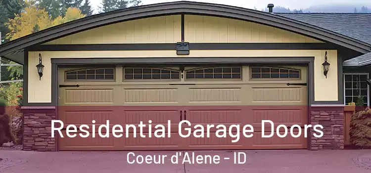  Residential Garage Doors Coeur d'Alene - ID